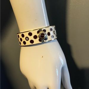 Henri Bendel Polka Dots Bangle Bracelet